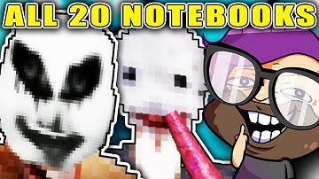 ALL 20 MATH & LANGUAGE NOTEBOOKS - Advanced Education with Viktor Strobovski LANGUAGE SECRET ENDING