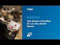 Installer des stores  lamelles et des stores bannes