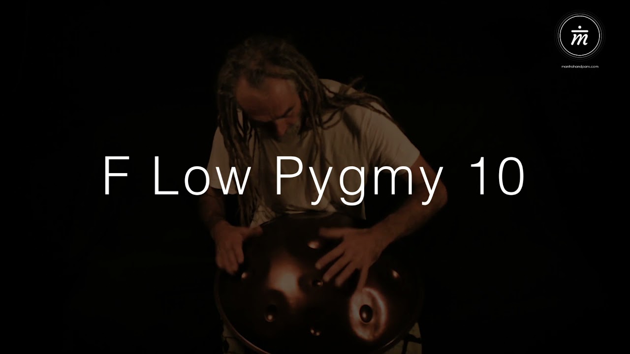 Mantra Handpans - F Low Pygmy 10 - Ember Steel