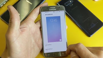 Galaxy S7:  How to Remove/Add Camera or Phone App on Lock Screen.
