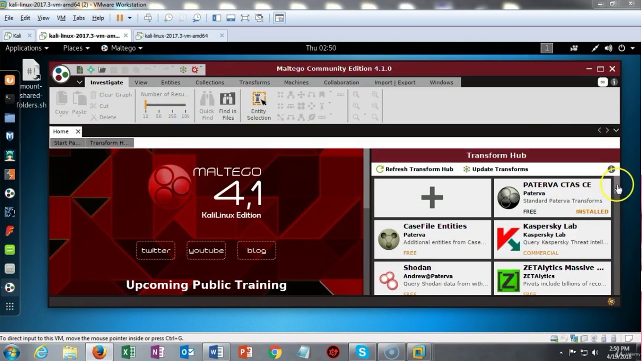 Information Gathering Using Maltego Ethical Hacking Part 11 - YouTube
