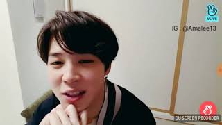 [180423] Jimin Vlive . 'Jimin Video call fangirl version'. Fanmade . Indonesia .