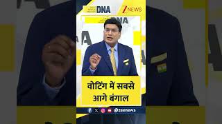 #shorts : वोटिंग में सबसे आगे बंगाल | West Bengal Elections 2026 | DNA