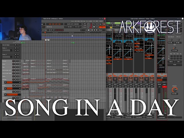 How To Write A SONG IN A DAY (With Ardour, the free and open source DAW) class=