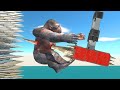 Throw in spikes with tentacle hammer  animal revolt battle simulator