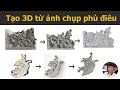 Tạo 3d từ ảnh chụp phù điêu mộ đá trong Sketchup bằng AI