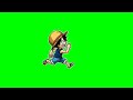 ONE PIECE GREEN SCREEN LUFFY FUN