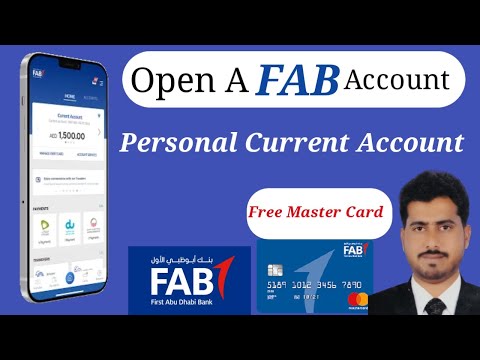 How To Open FAB Bank Account Online | Zero Balance Account In UAE | Technical Support