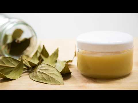A GRANDMA'S REMEDY for BRUISE and MUSCLE ACHES. RELIEF with this BAY AND ROSEMARY OINTMENT