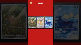 NEW LISTINGPikachu Ex 219/191 Surging Sparks, Feebas & Spheal Pokemon Card bundle Holo Rare