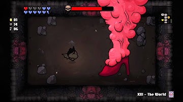 Binding of Isaac: Rebirth - Azazel No Item Challenge #1 (part 2)