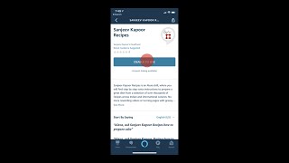 Enabling Sanjeev Kapoor Recipes Amazon Alexa Skill on Alexa App screenshot 4