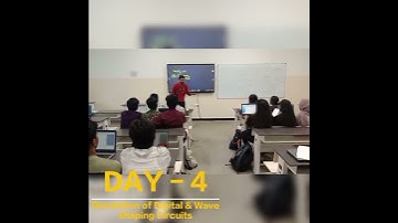 Workshop on Circuit Simulation using MULTISIM DAY - 4 Part - 3 ‎@RathinamCollege 