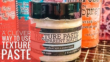 A Clever Way to Use Texture Paste