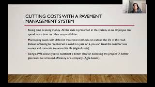Pavement management system
