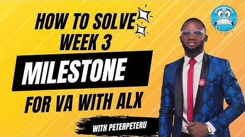 Virtual Assistant Calendar and Email inbox Organizing milestone(Week 3) with Alx