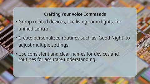 What Voice Commands Can Control Multiple Smart Devices?