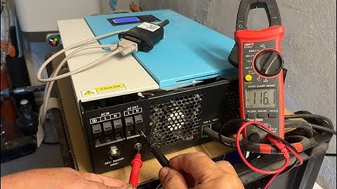 Solar Inverter case electric shock？N wire and Ground wire is 120V? Check this video