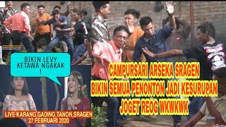 Cdanursari Arseka Momen Terbaik Lucu Bikin Ngakak Semua Penonton Loss Joget Reog Ponorogo Hvs  Ars