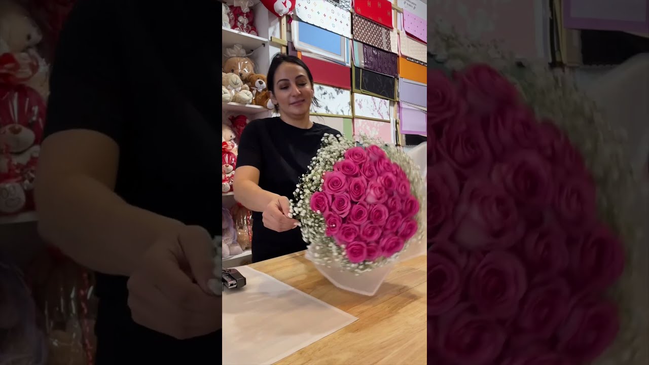 Pink Rose Bouquet Roses Fyp Flowers