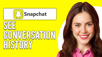 How To See Snapchat Conversation History (How To View Snapchat Conversation History)