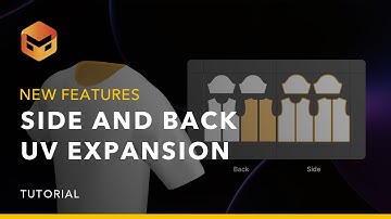 Marvelous Designer 2025.0 : Side and Back UV Expansion
