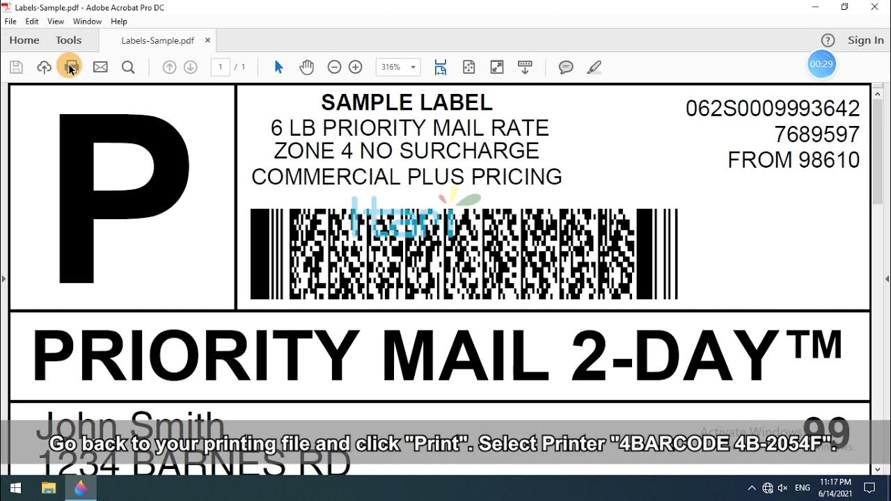 Barcode is not printing clearly YouTube