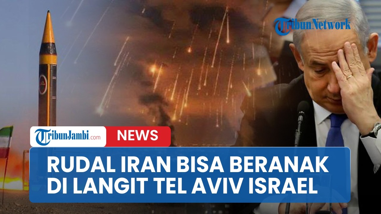 Rudal Iran Bisa Beranak, Gempur Habis-habisan Tel Aviv hingga Teriak Kejahatan Perang