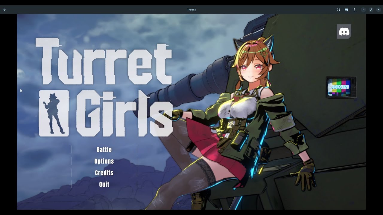TurretGirls: Пулеметная башня