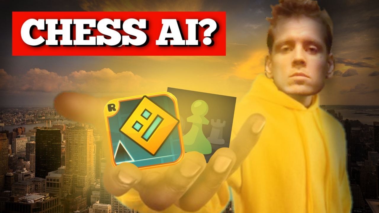 Chess Geometry Dash a REAL CHESS AI inside of GEOMETRY DASH? | Lyoha Boy - YouTube