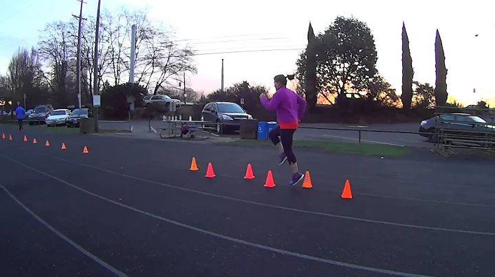 Run Technique, Fartlek Run with Cone Drills Mar 13...