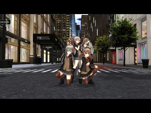 【艦これMMD】Hysteric Bullet【由良改二・鈴谷改二・熊野改二・金剛改二・榛名改二】1440p60HD