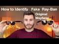 How to Identify Fake Ray-Ban Original Wayfarer Classic