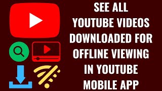 How to See All YouTube Videos Downloaded for Offline Viewing in YouTube Mobile App screenshot 4