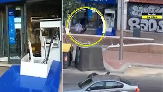 Roban con explosivos en un cajero de Madrid