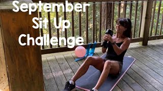September Sit Up Challenge