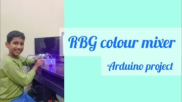 RGB Color Mixer with Arduino | mBlock Programming | Fun Project by 8-Year-Old Rohan, Grade 3
