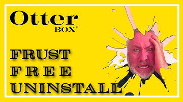 Otterbox Defender Case | Speedy Uninstall Tutorial for Apple iPad iPhone iPod Tablet or Smartphone