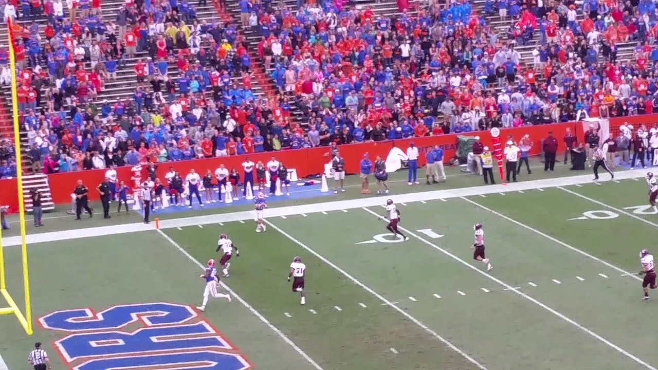 Florida Gators: Michael McNeely touchdown.