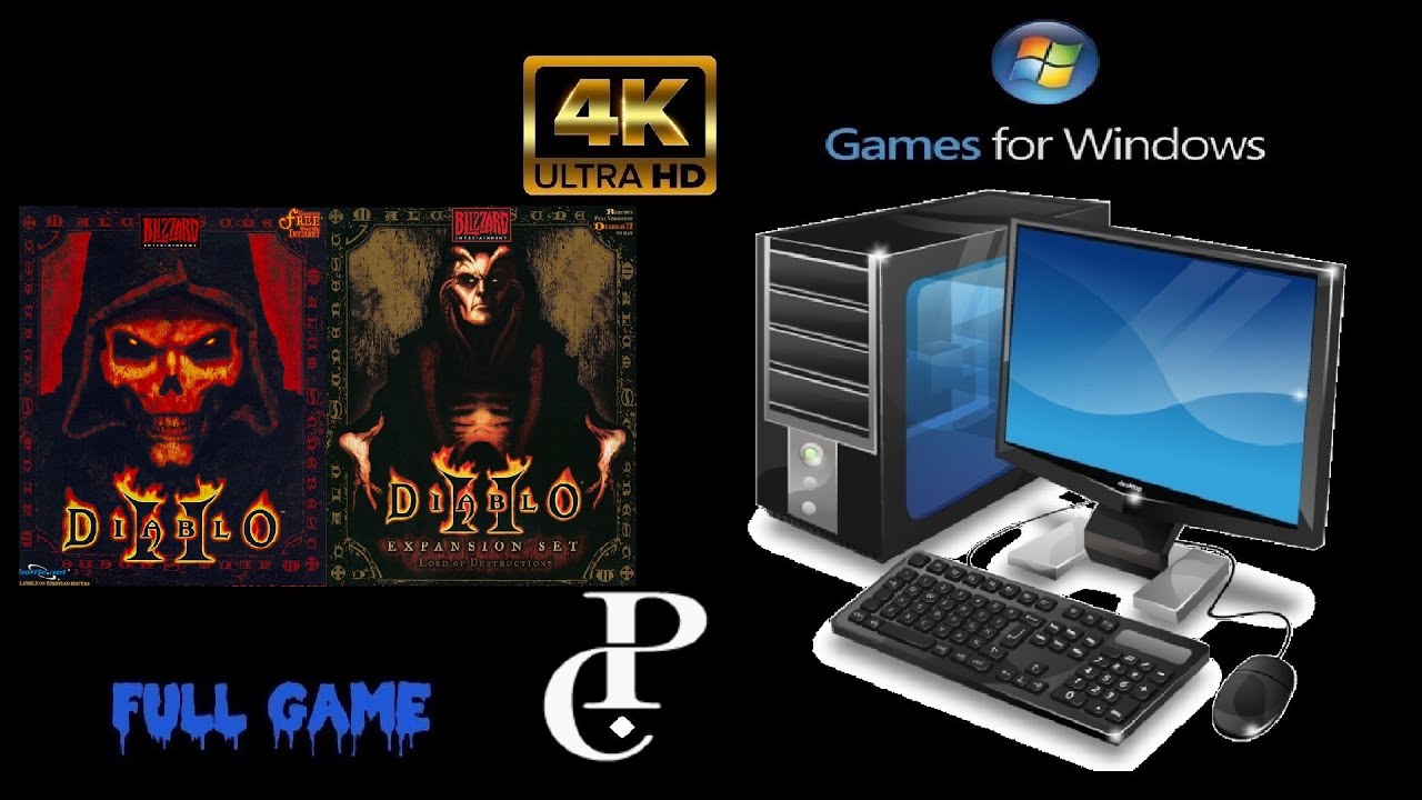 Diablo II + Lord of Destruction (2000,2001) PC (Gameplay / Walkthrough) Part 1