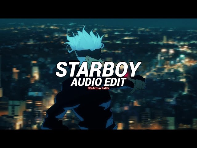 Starboy - The Weeknd [Audio edit] class=