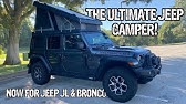 Backwoods Camper Company - a camper for your Jeep Wrangler - YouTube