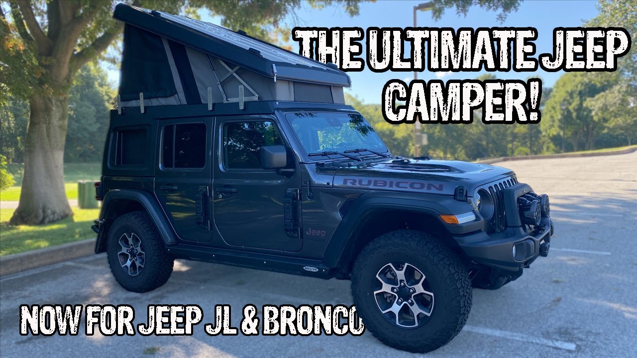 Jeep JL Ursa Minor Pop Up Camper Walkthrough - YouTube