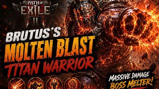 Brutus' Molten Titan Build PoE2 0.5 ROTA