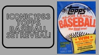 1983 Topps Baseball Full Set Reveal!