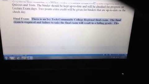 Syllabus design demonstration