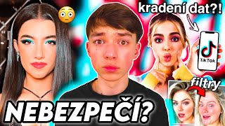 Co Vše je ŠPATNĚ S TIKTOKEM: „Nebezpečí z Číny“, Kradení Dat, Hrozné Trendy, Filtry a Algoritmus!