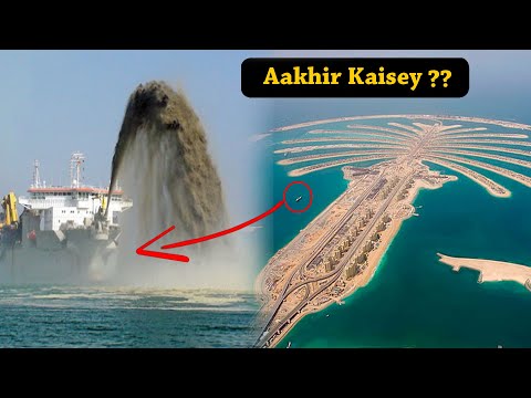 How Engineers Made The Massive Palm Jumeirah Island In Dubai Sea - Part 2
