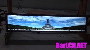 stretch LCD stretched bar type LCD cheap low price