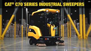 Cat® C70 Series Industrial Sweepers - Full Spec &amp; Features